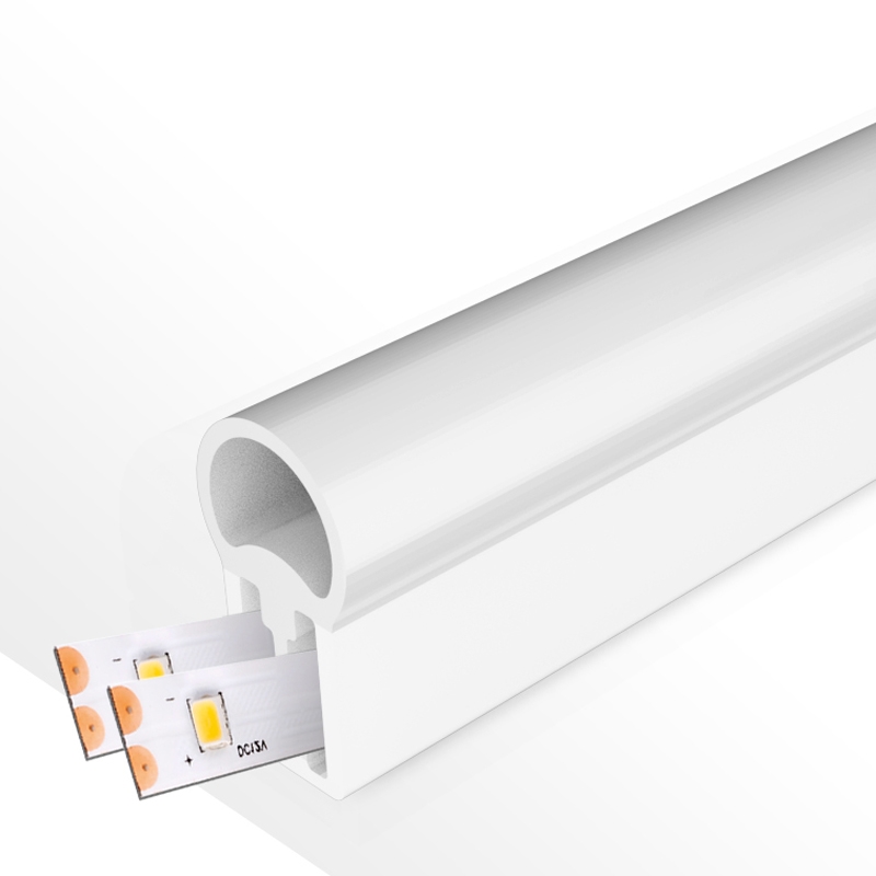 Carcasa Din Silicon Arc 22X10 Pentru Benzi Led - 20 Metri