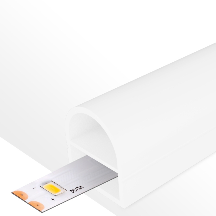 Husa Silicon Pentru Usa 15X15 Pentru Benzi Led - 20 Metri