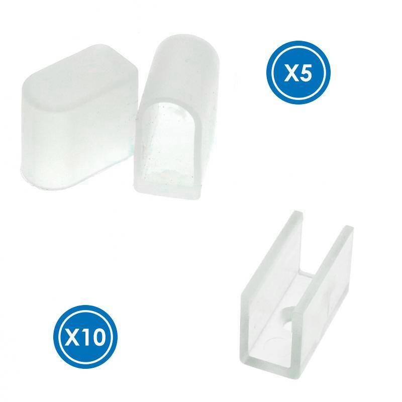 Pachet de Dopuri Și Capse Pentru Banda Neon Cover Lm3979