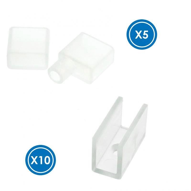 Pachet de Dopuri Și Capse Pentru Banda Neon Cover Lm3983