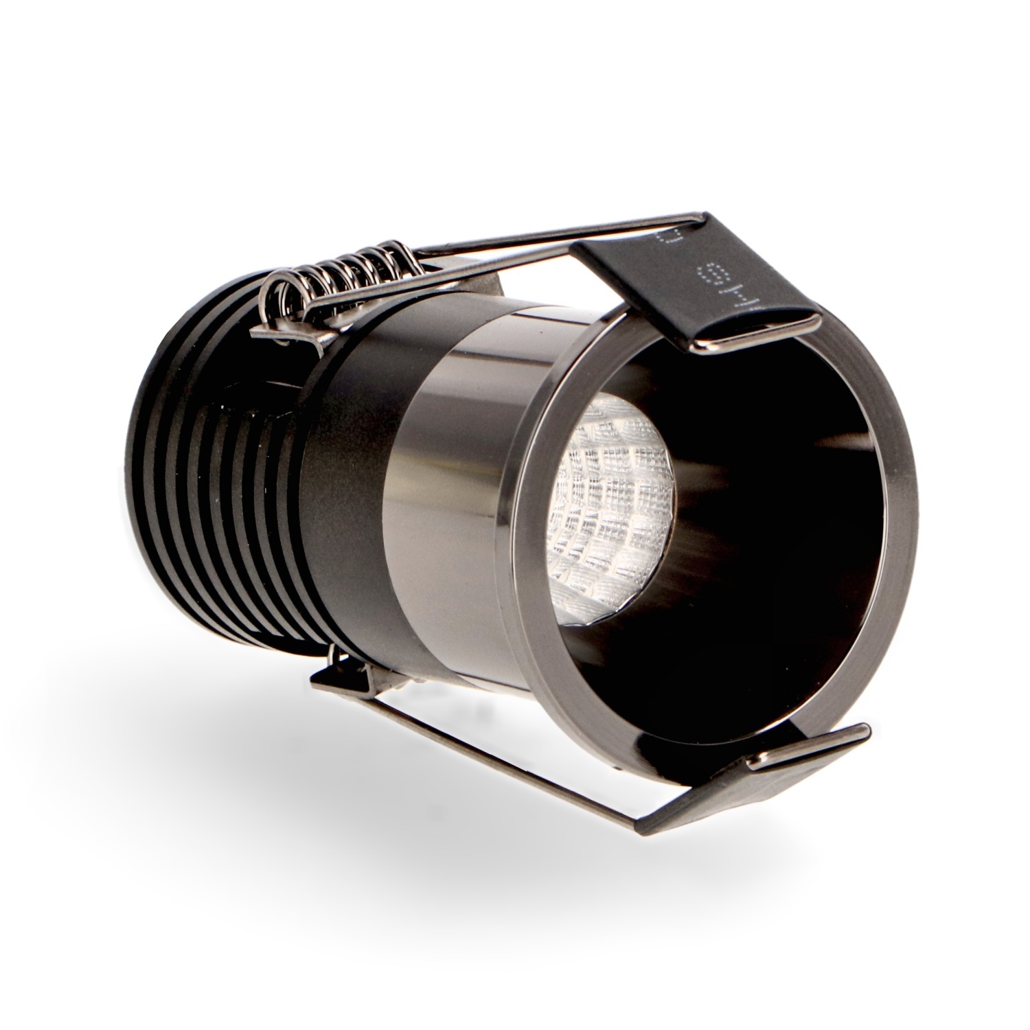 Spot Cu Led-Uri Adânci, Negru, Cromat, 5W Cct