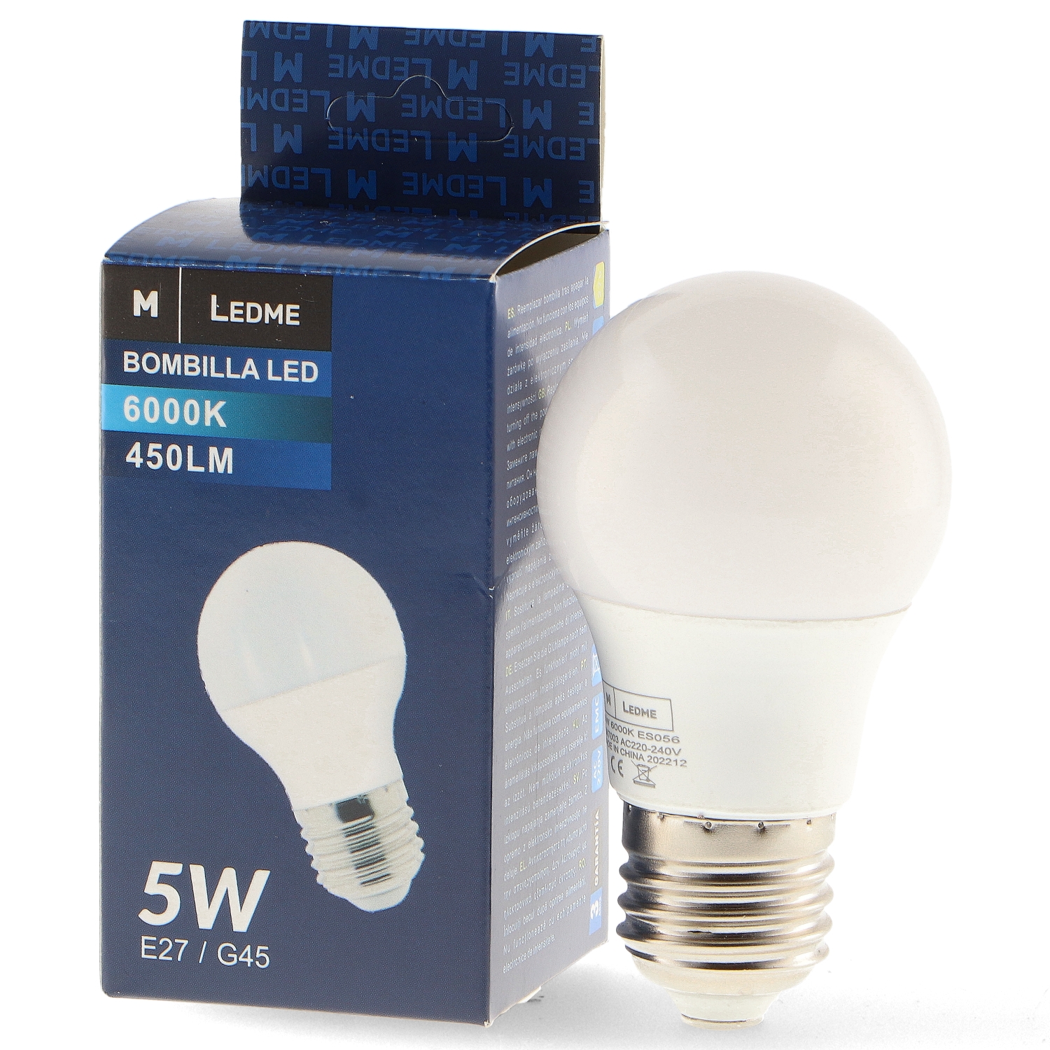 Bec Led E27 G45 5W