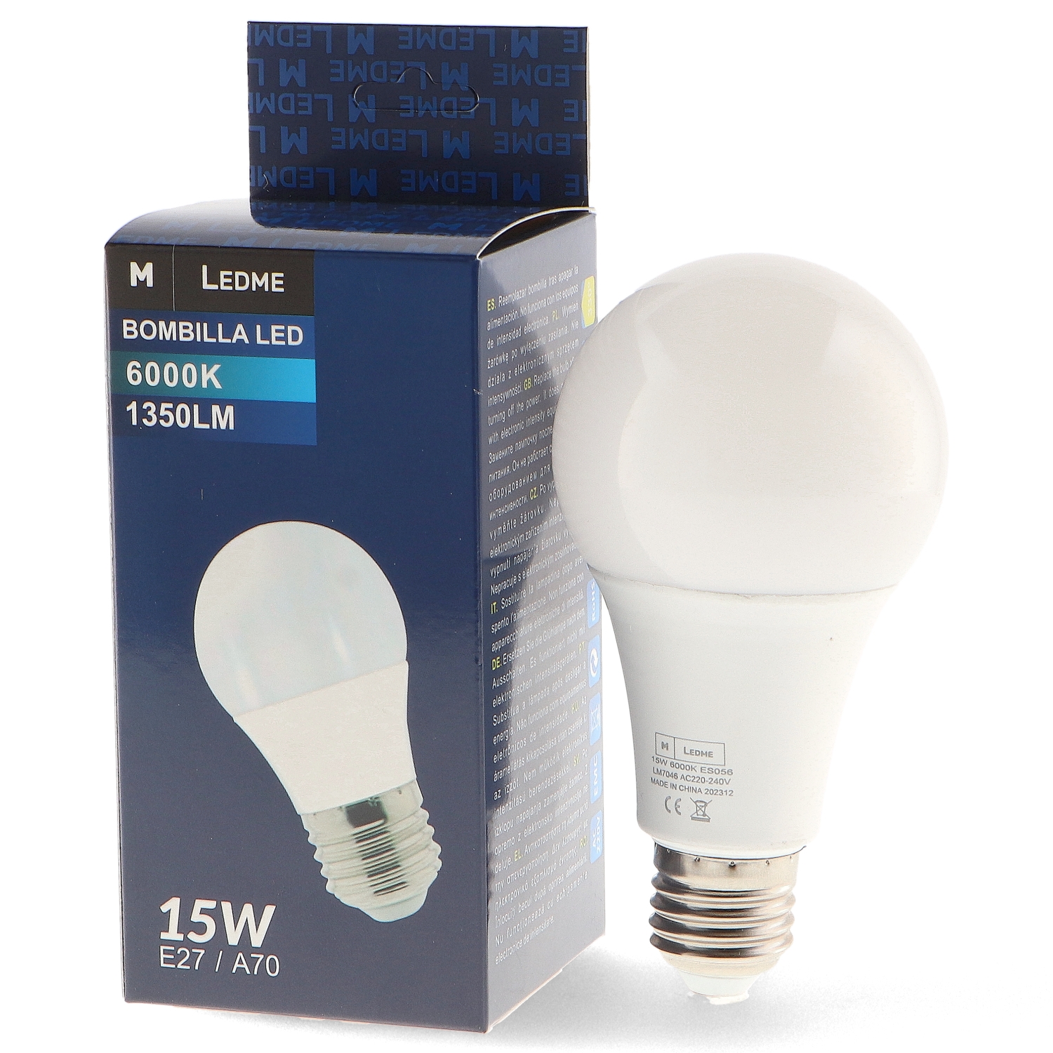 Bec Led E27 A70 15W