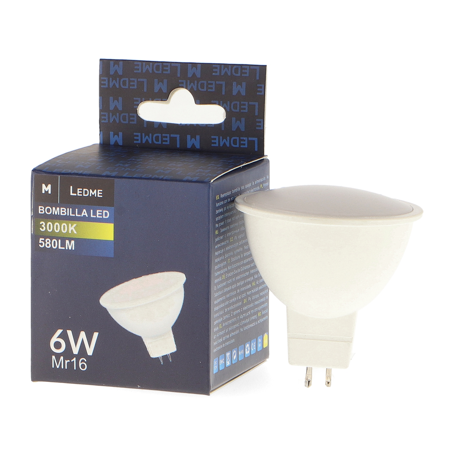 Bec Led Mr16 Smd Plus 6W