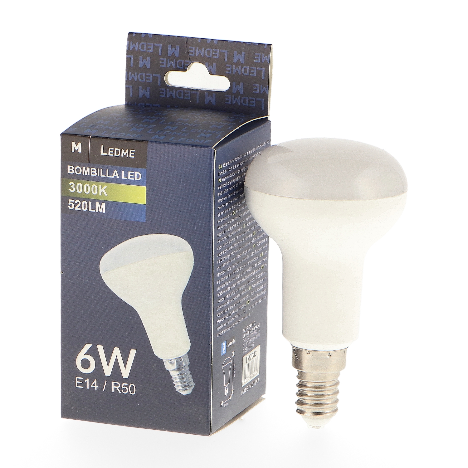 Bec Led E14 R50 6W