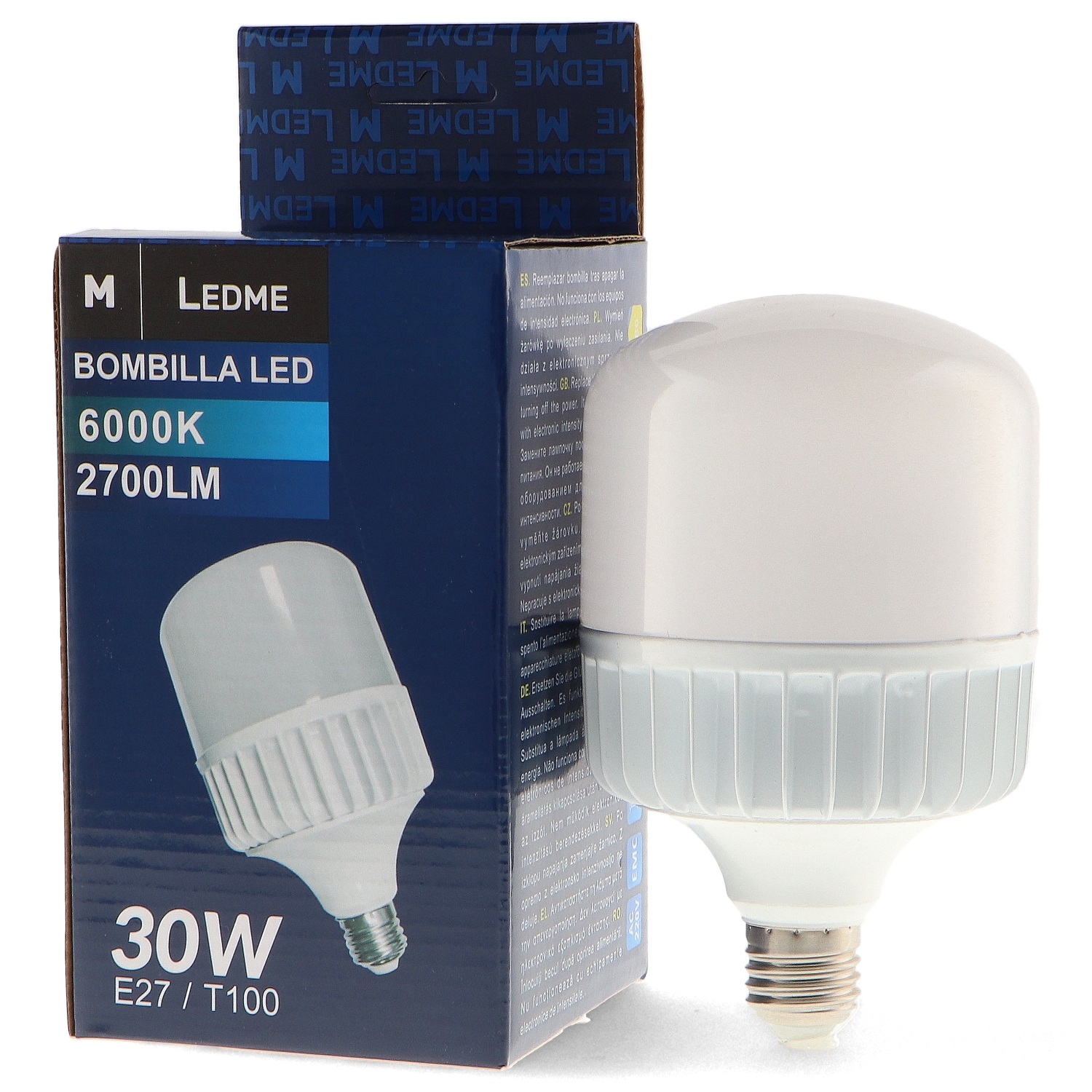 Bec Led E27 T100 30W