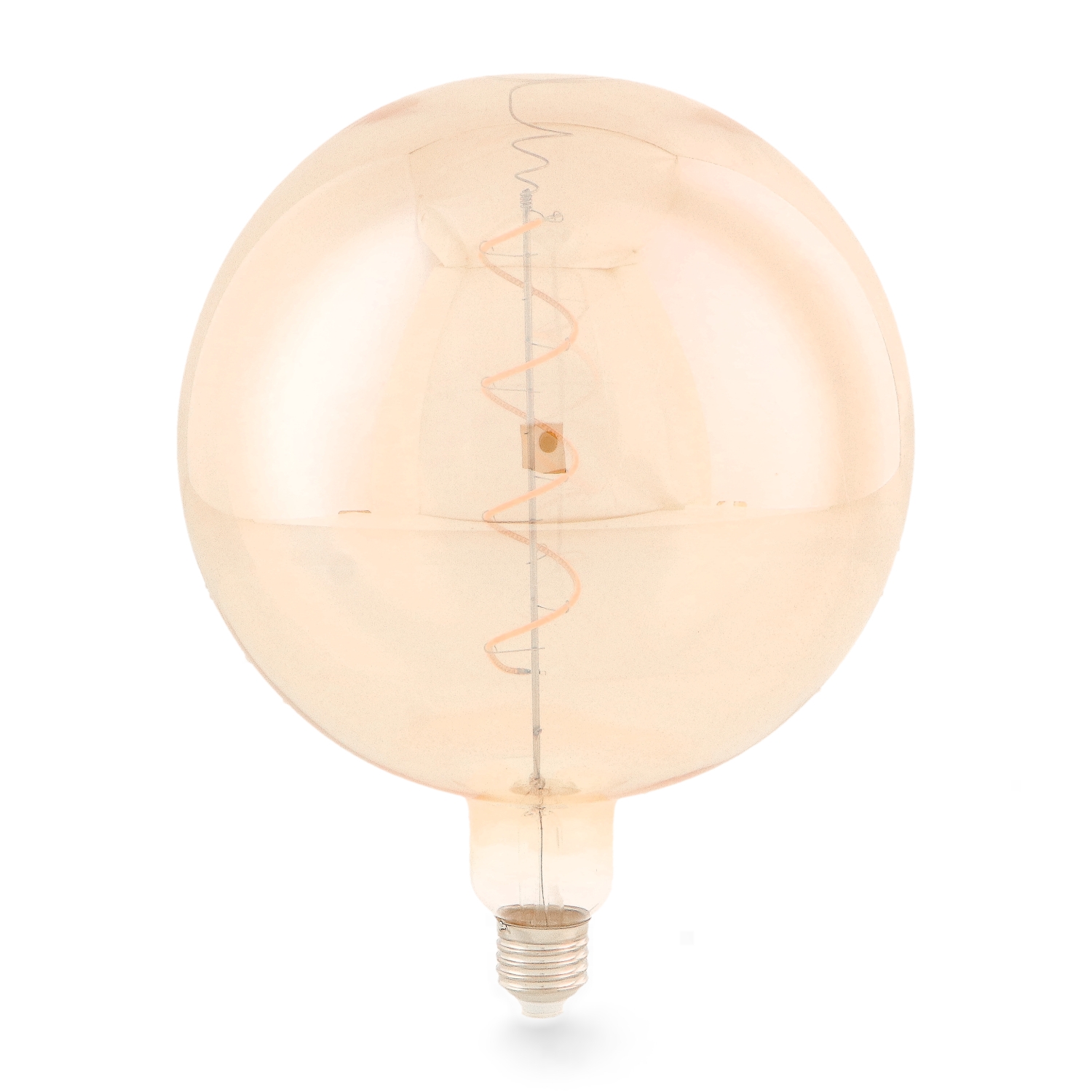 Bec Led Cu Filament Spiralat E27 G200 4W Chihlimbar