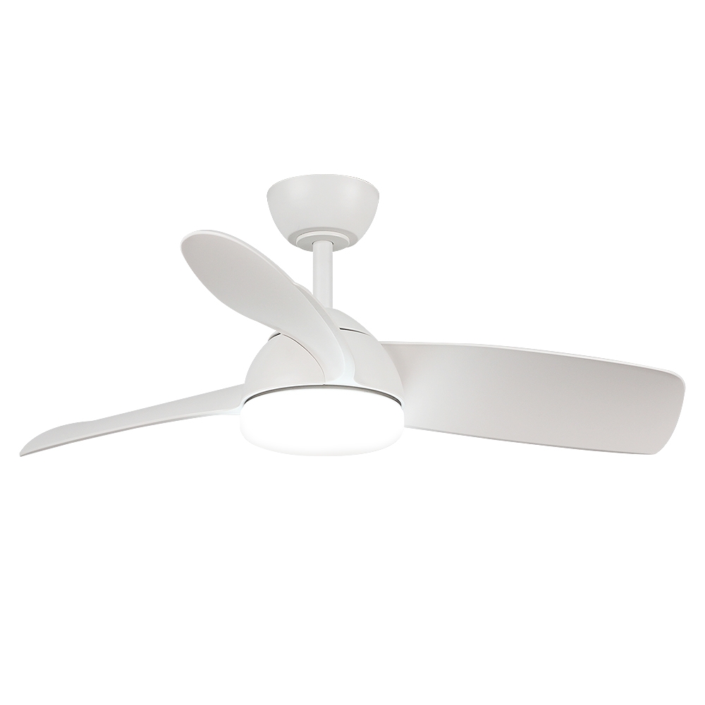 Ventilator de Tavan Led Cu Față Albă