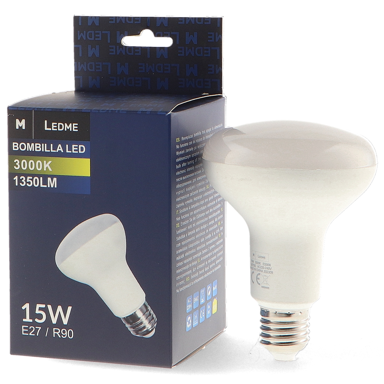 Bec Led E27 R90 15W